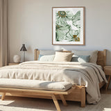 Cortona Floral V Small (465mm W x 560mm H) / Standard Clear Glass