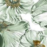 Cortona Floral V Small (465mm W x 560mm H) / Standard Clear Glass