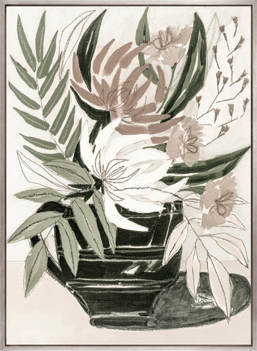 Cybel Floral II (Canvas)