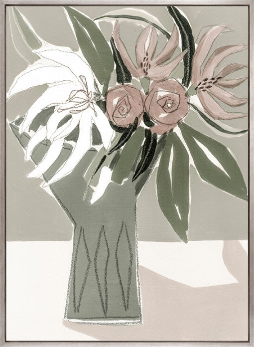 Cybel Floral III (Canvas)