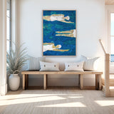 Water Dance II (Canvas) Large (903mm W x 1109mm H)