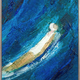 Water Dance III (Canvas) Large (903mm W x 1109mm H)