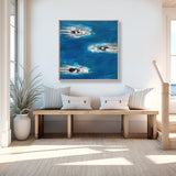 Water Dance V (Canvas) Large (860mm W x 860mm H)
