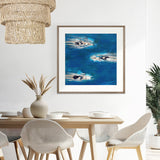 Water Dance V Small (550mm W x 550mm H) / Standard Clear Glass