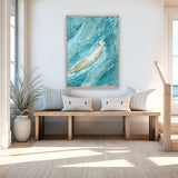 Water Dance IX (Canvas) Large (903mm W x 1109mm H)