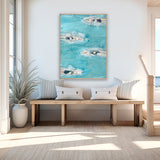 Water Dance X (Canvas) Large (903mm W x 1109mm H)