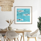 Water Dance XI Small (550mm W x 550mm H) / Standard Clear Glass