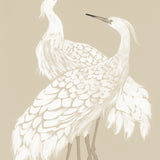 Deux Herons II (Canvas) Large (903mm W x 1109mm H)