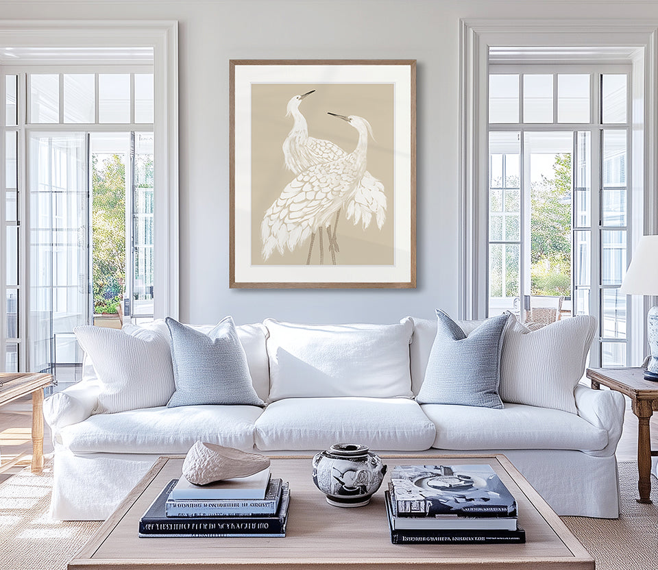 Deux Herons II