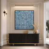 Dhaagun Earth II (Canvas) Large (860mm W x 860mm H)