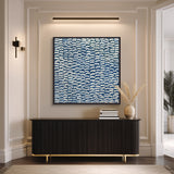 Dhaagun Earth III (Canvas) Large (860mm W x 860mm H)