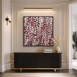Dhaagun Earth VII (Canvas) Large (860mm W x 860mm H)
