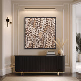 Dhaagun Earth XII (Canvas) Large (860mm W x 860mm H)
