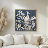 Divine Batik IV (Canvas) Large (860mm W x 860mm H)