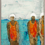The Divers I (Canvas) Large (903mm W x 1109mm H)