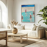 The Divers III (Canvas) Large (903mm W x 1109mm H)
