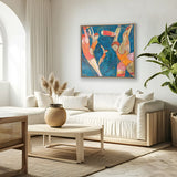 The Divers VIII (Canvas) Large (860mm W x 860mm H)