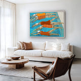 The Divers X (Canvas) Large (1109mm W x 903mm H)