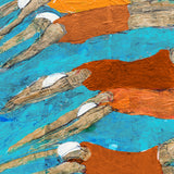 The Divers X (Canvas) Large (1109mm W x 903mm H)