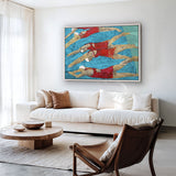 The Divers XI (Canvas) Large (1109mm W x 903mm H)