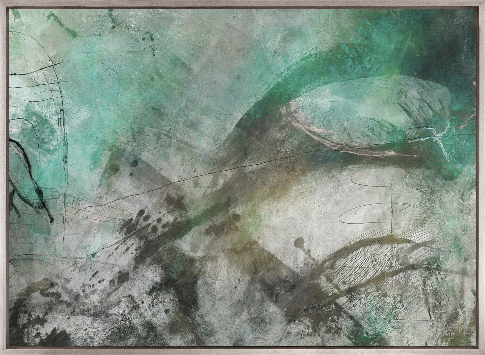 Dolomite Abstract V (Canvas)