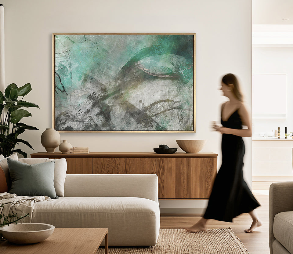 Dolomite Abstract V (Canvas)