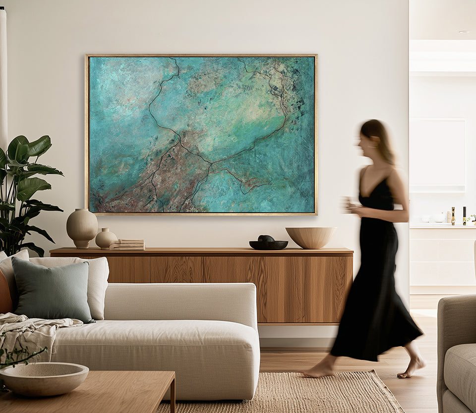 Dolomite Abstract VII (Canvas)