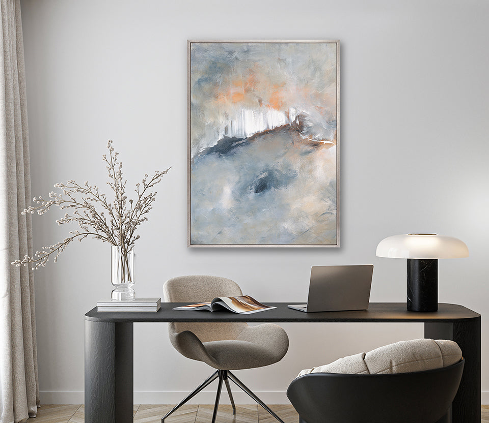 Duvall Abstract I (Canvas) Large (903mm W x 1109mm H)