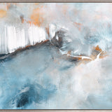 Duvall Abstract X (Canvas) Large (903mm W x 1109mm H)