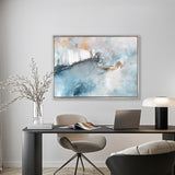 Duvall Abstract X (Canvas) Large (903mm W x 1109mm H)