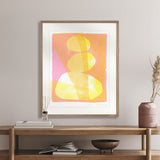 Elara Abstract III X-Large (1000mm W x 1400mm H) / Clear Acrylic