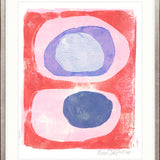 Elara Abstract V X-Large (1000mm W x 1400mm H) / Clear Acrylic