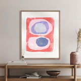 Elara Abstract V X-Large (1000mm W x 1400mm H) / Clear Acrylic