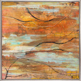 Elio Abstract II (Canvas) Large (860mm W x 860mm H)