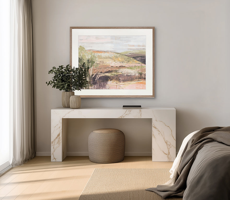 Elowen Highlands I X-Large (1400mm W x 1000mm H) / Clear Acrylic