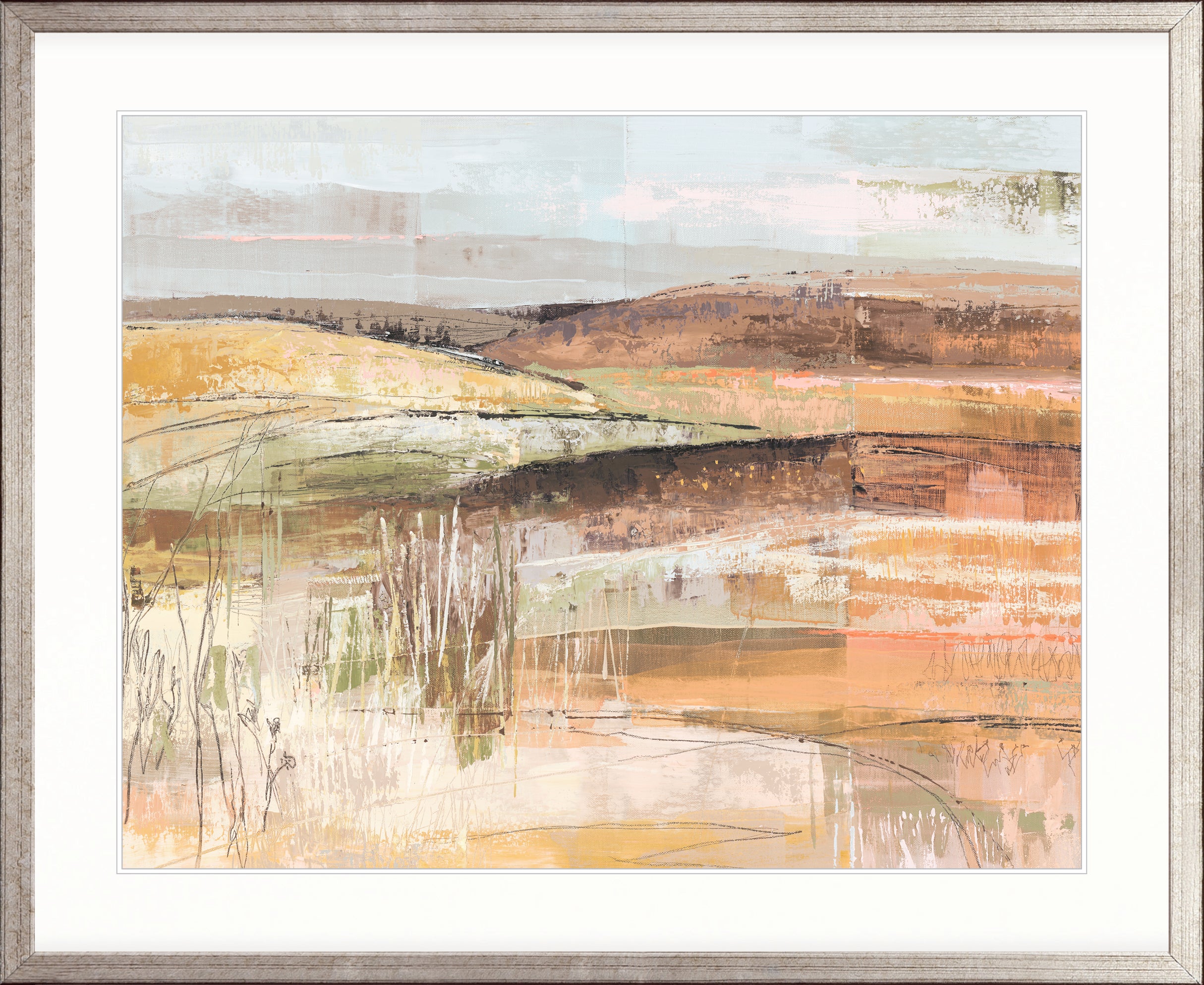 Elowen Highlands III X-Large (1400mm W x 1000mm H) / Clear Acrylic