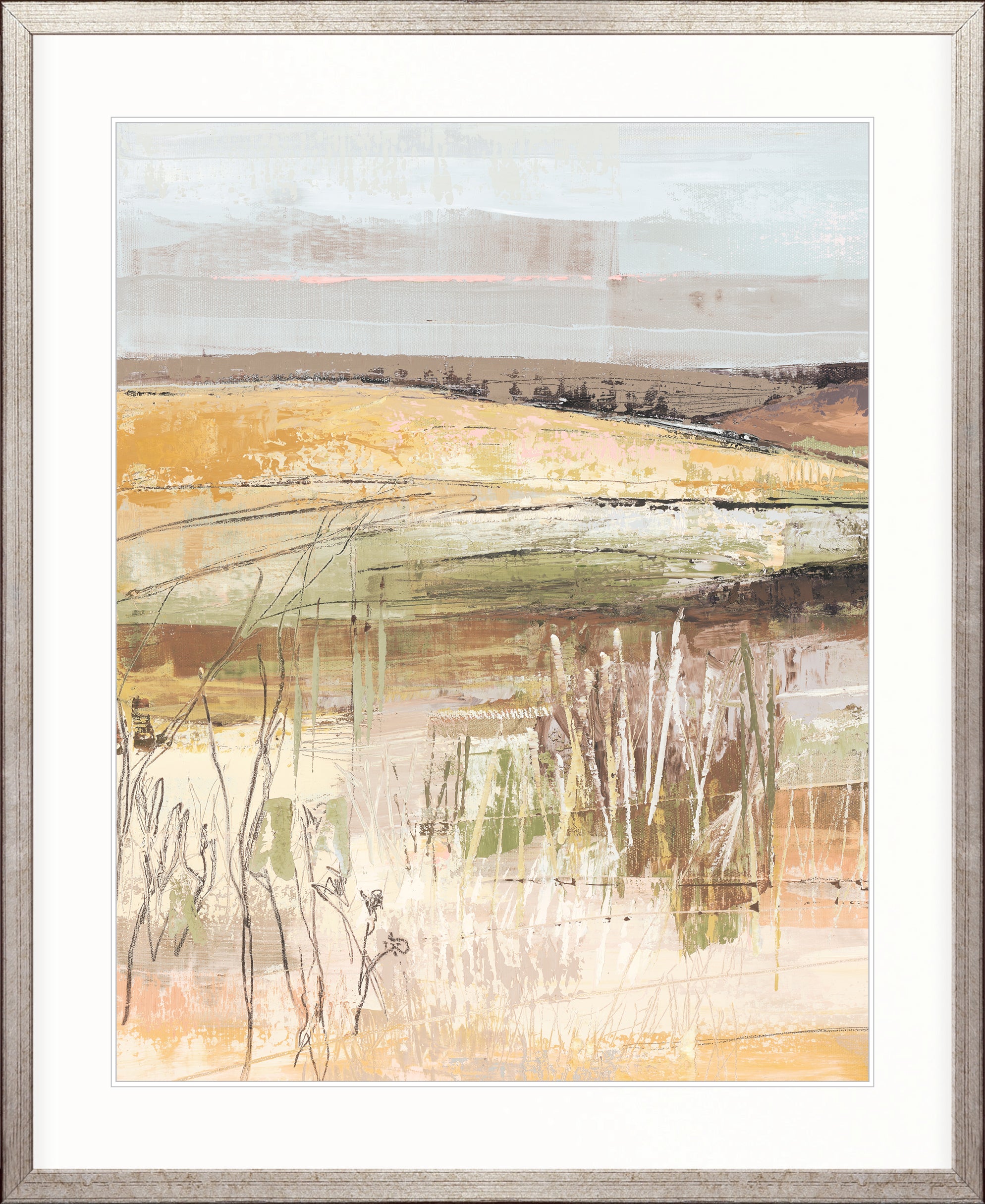 Elowen Highlands VII X-Large (1000mm W x 1400mm H) / Clear Acrylic