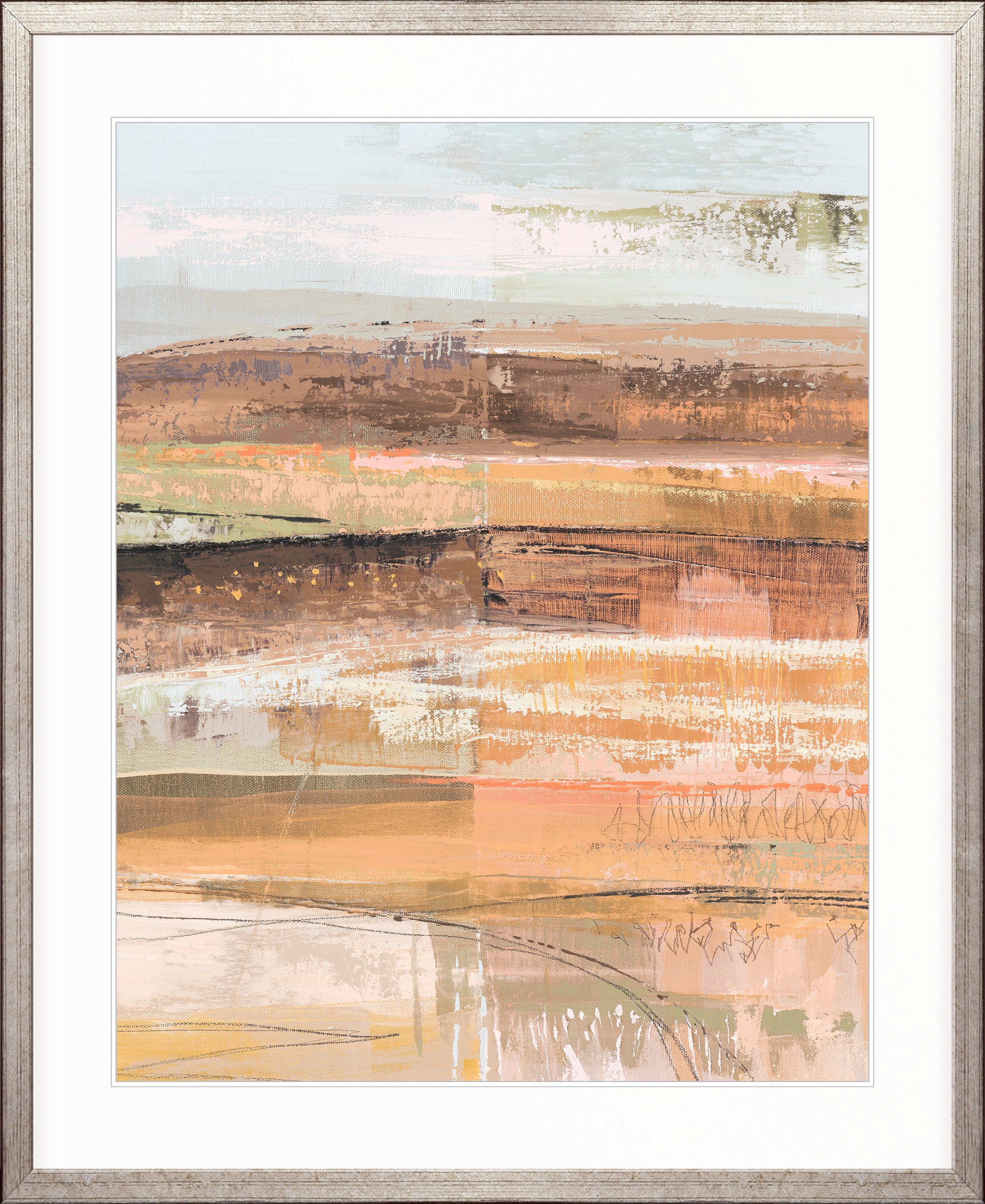 Elowen Highlands VIII X-Large (1000mm W x 1400mm H) / Clear Acrylic