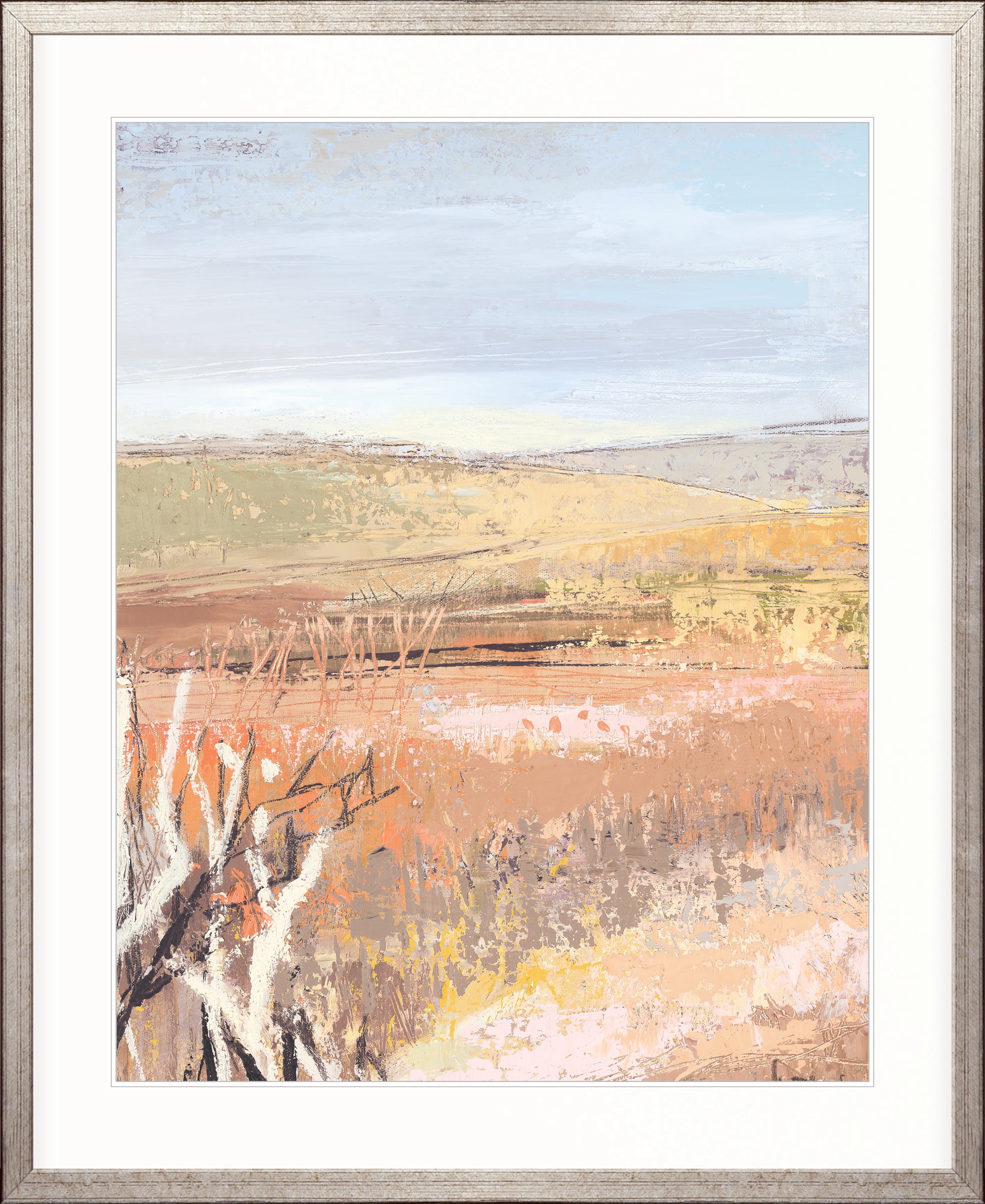 Elowen Highlands IX X-Large (1000mm W x 1400mm H) / Clear Acrylic