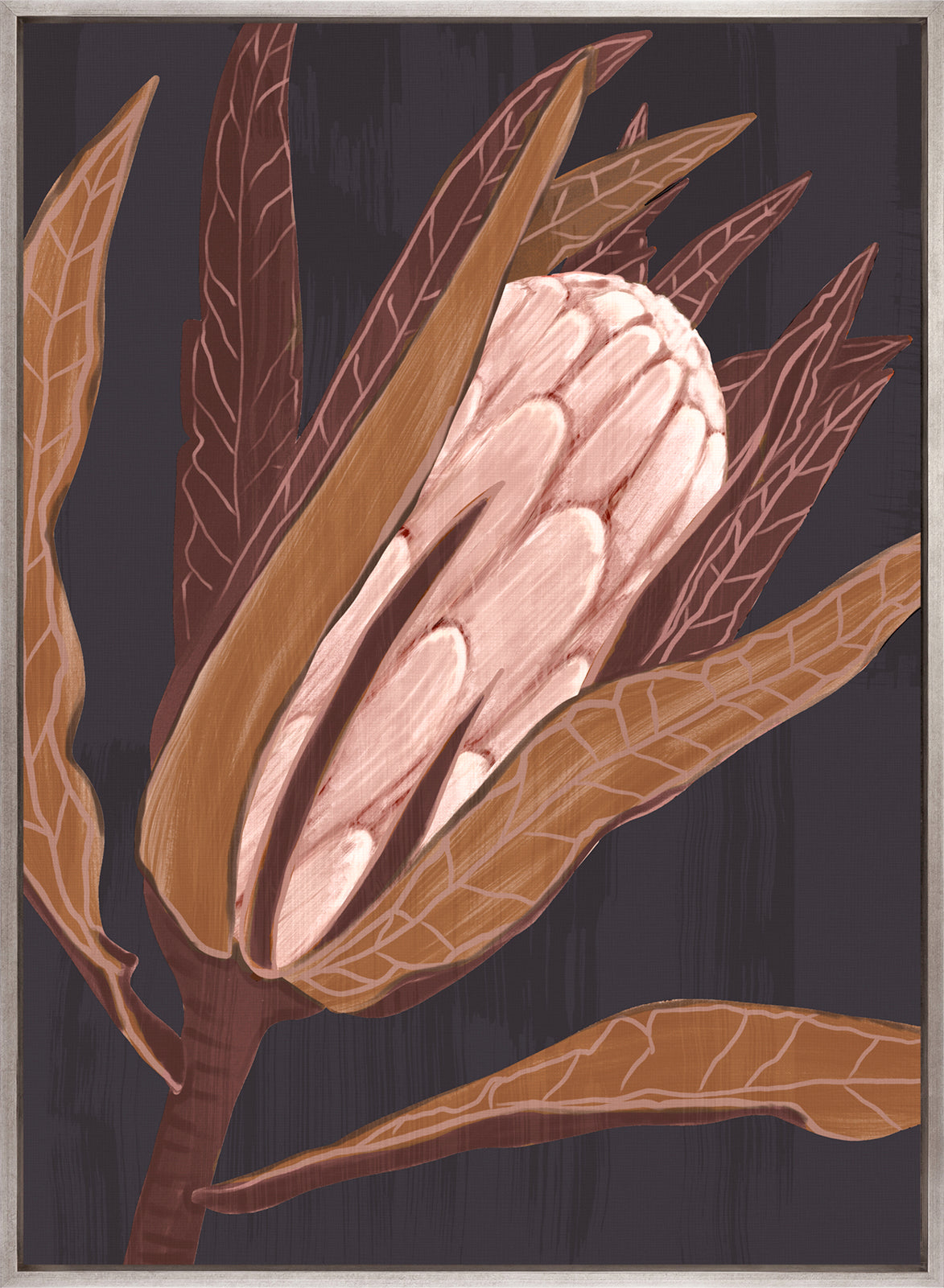 Ember Floral III (Canvas)