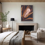 Ember Floral III (Canvas) Large (903mm W x 1109mm H)