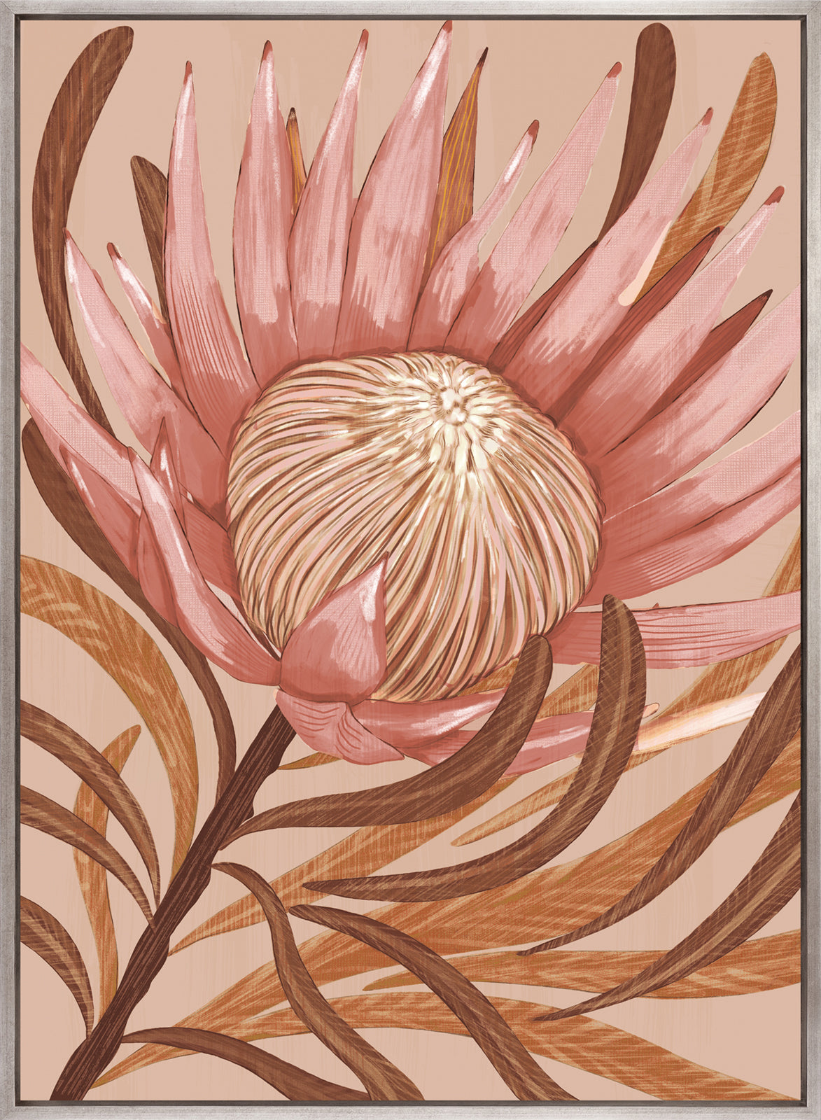 Ember Floral IV (Canvas)