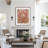 Ember Floral IV Small (465mm W x 560mm H) / Standard Clear Glass