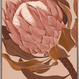 Ember Floral V (Canvas) Large (903mm W x 1109mm H)
