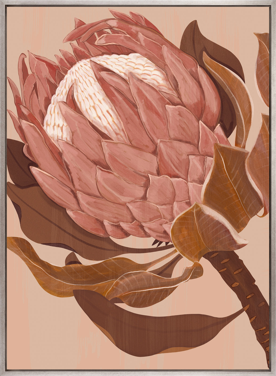 Ember Floral V (Canvas)