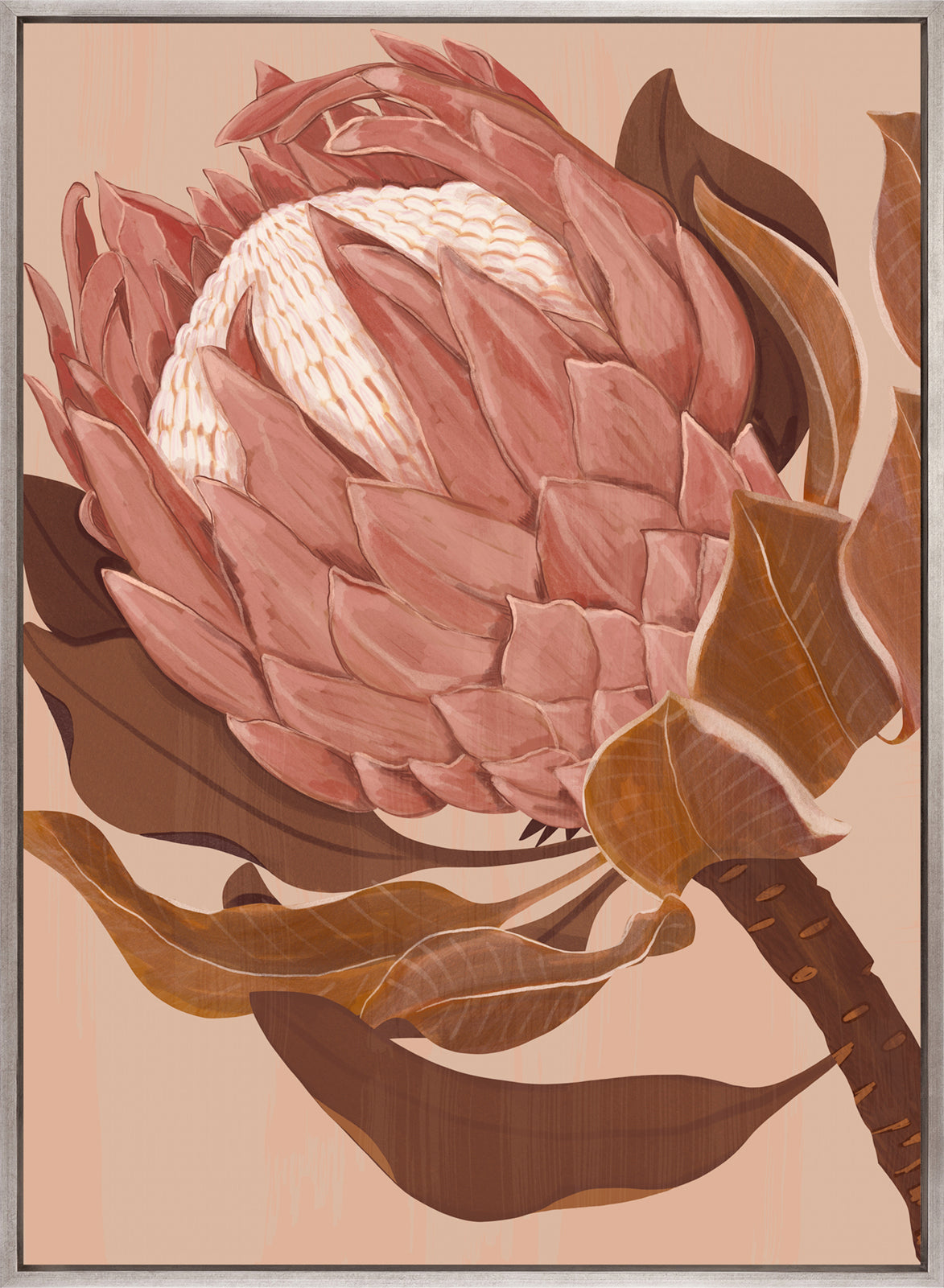 Ember Floral V (Canvas)