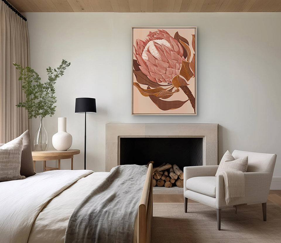 Ember Floral V (Canvas)
