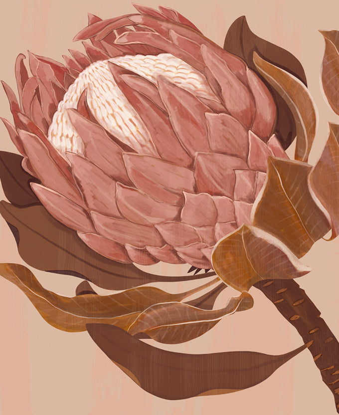Ember Floral V (Canvas)