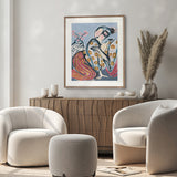 Espen Abstract III Small (465mm W x 560mm H) / Standard Clear Glass