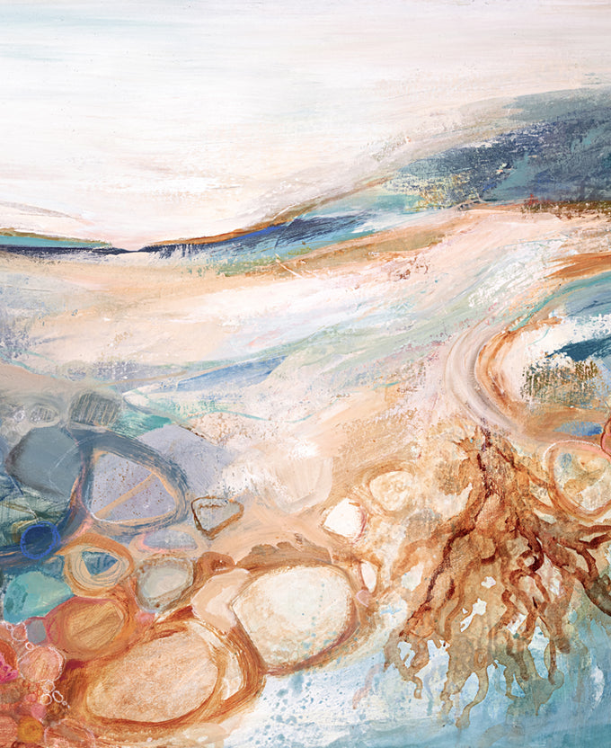 Estuary Abstract I (Canvas)